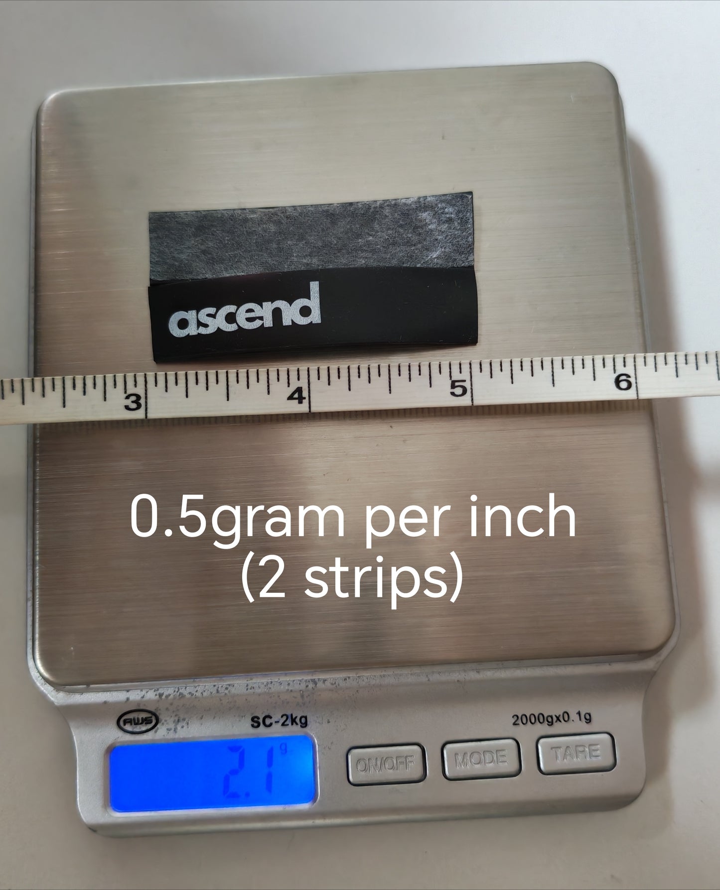 Tungsten Weighted Tape